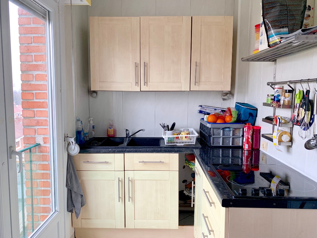 Saint andre lez lille t3 balcon avec garage   cave Photo 3 - JLW Immobilier