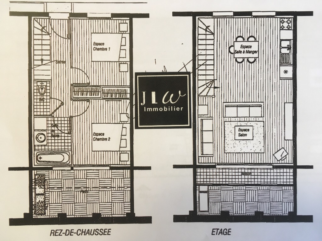 Type 3  terrasse et parking Photo 7 - JLW Immobilier