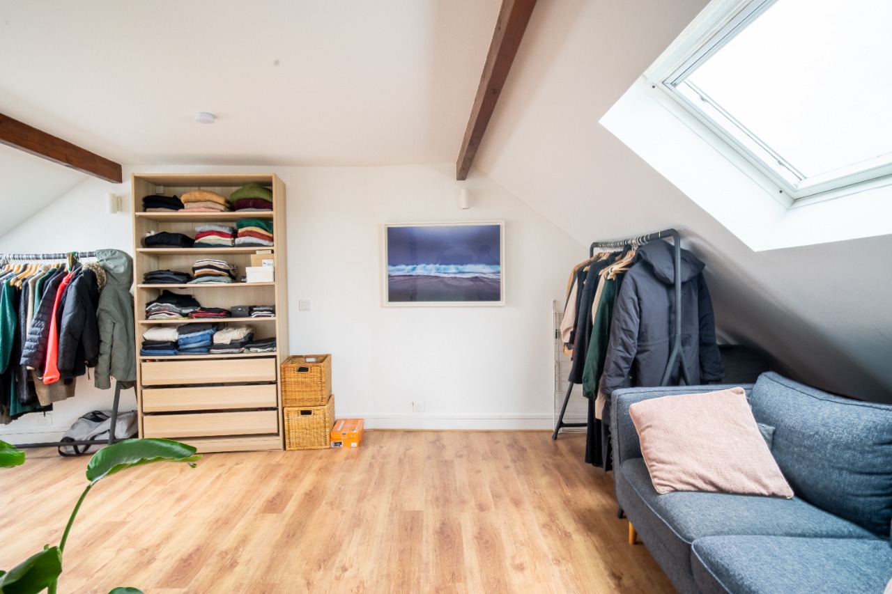 Coeur vieux lille charmant trois pieces au derniere etage  Photo 6 - JLW Immobilier