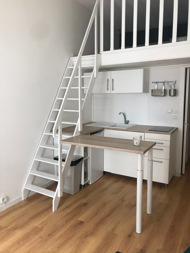 Mise en vente a jlw lebon studio avec mezzanine meuble Photo 1 - JLW Immobilier