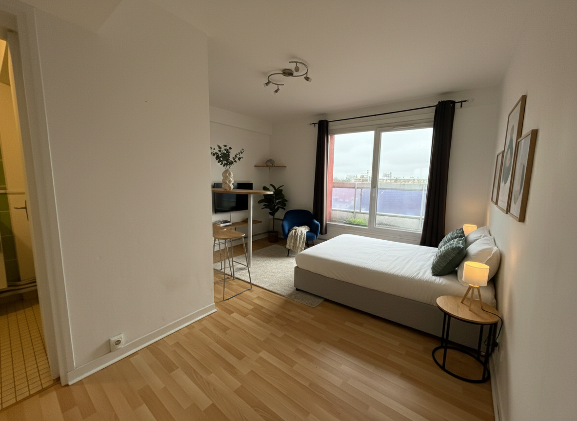 Xxc sr123 studio non meuble de 26 25m rue nationale Photo 1 - JLW Immobilier Xxc sr123 studio non meuble de 26 25m rue nationale Photo 1 - JLW Immobilier