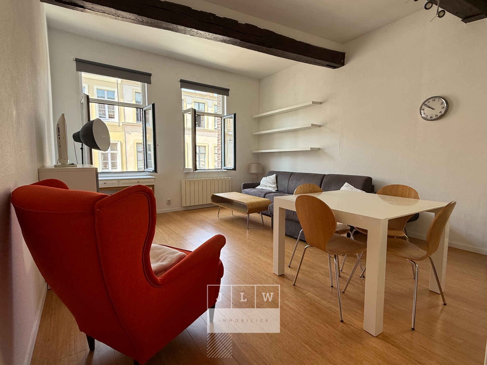 Ymk sr123 grand studio meuble vieux lille Photo 5 - JLW Immobilier