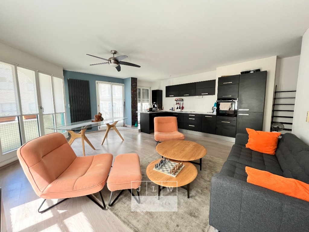 Acaa sr123  vieux lille t3 meuble avec balcon et garage Photo 1 - JLW Immobilier