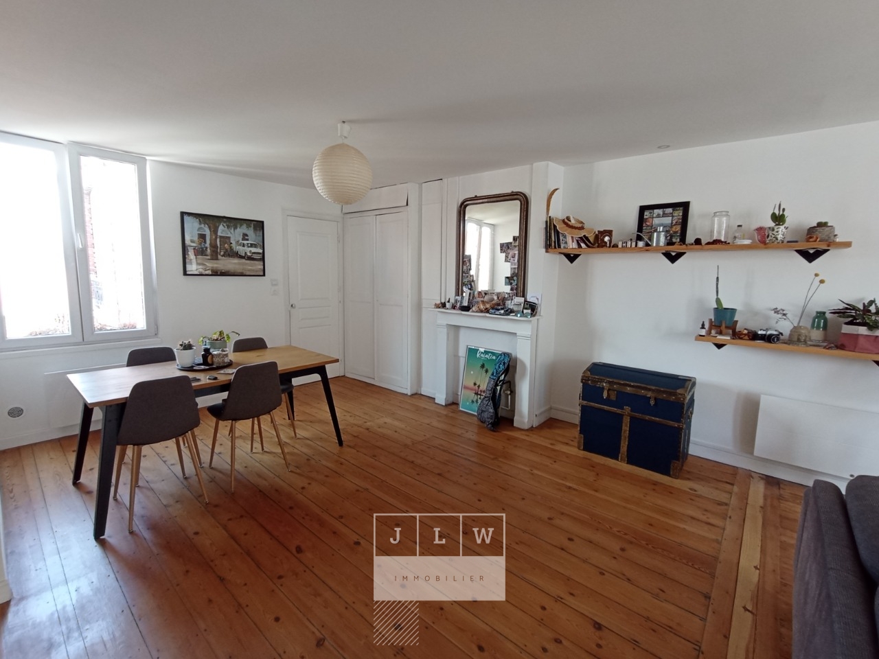 Agrb sr123 lille saint michel grand t2 en duplex meuble Photo 2 - JLW Immobilier