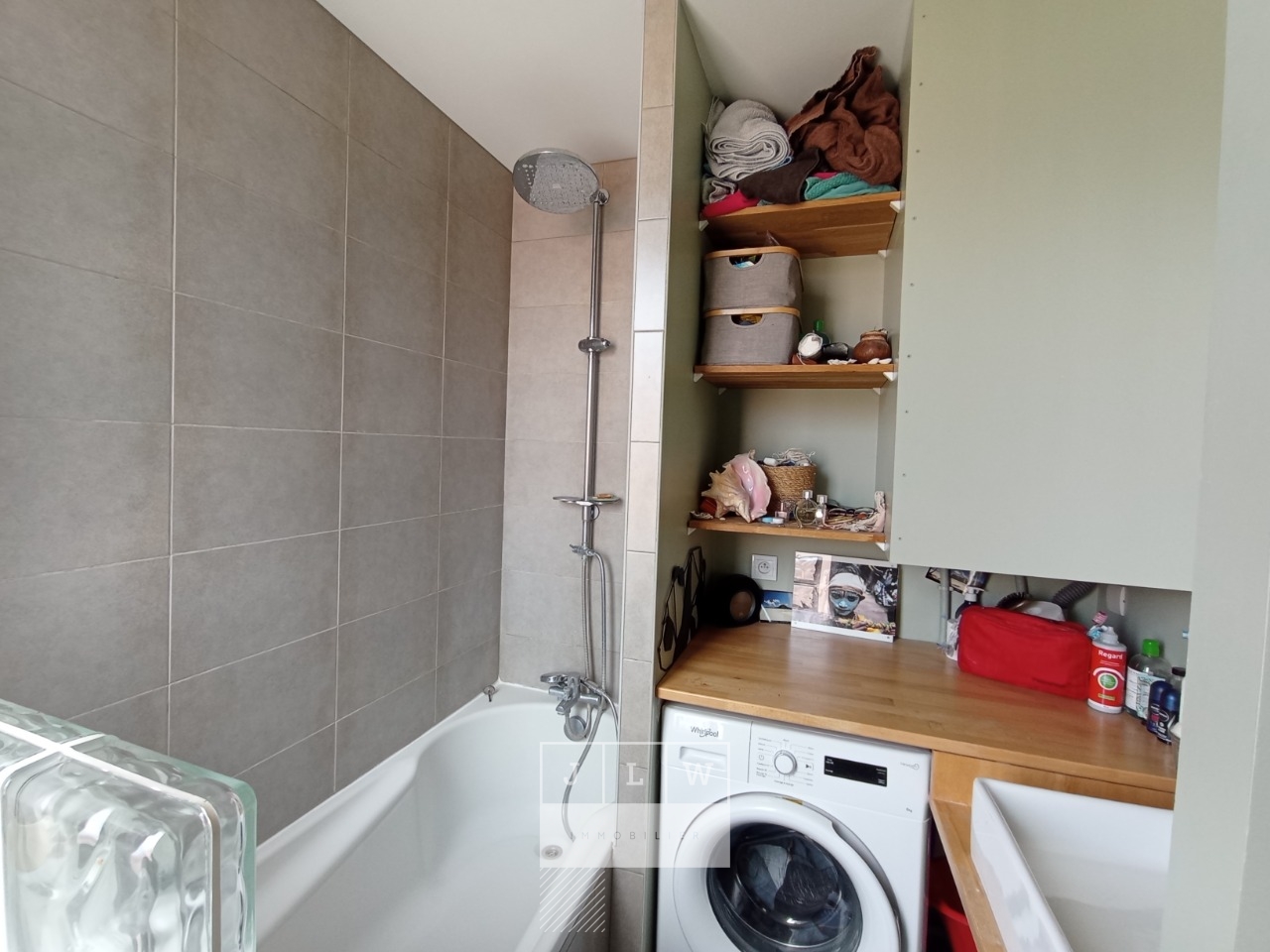 Agrb sr123 lille saint michel grand t2 en duplex meuble Photo 7 - JLW Immobilier