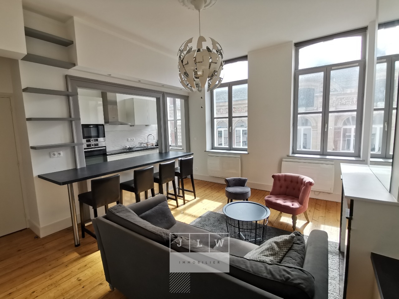 Ajpu sr123 magnifique t2 meuble proche beaux arts lille Photo 4 - JLW Immobilier