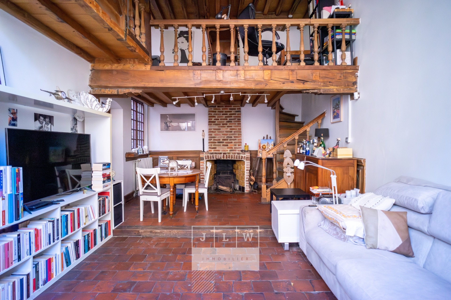 Maison fin xviiieme 150m2 cour et cave vieux lille Photo 2 - JLW Immobilier