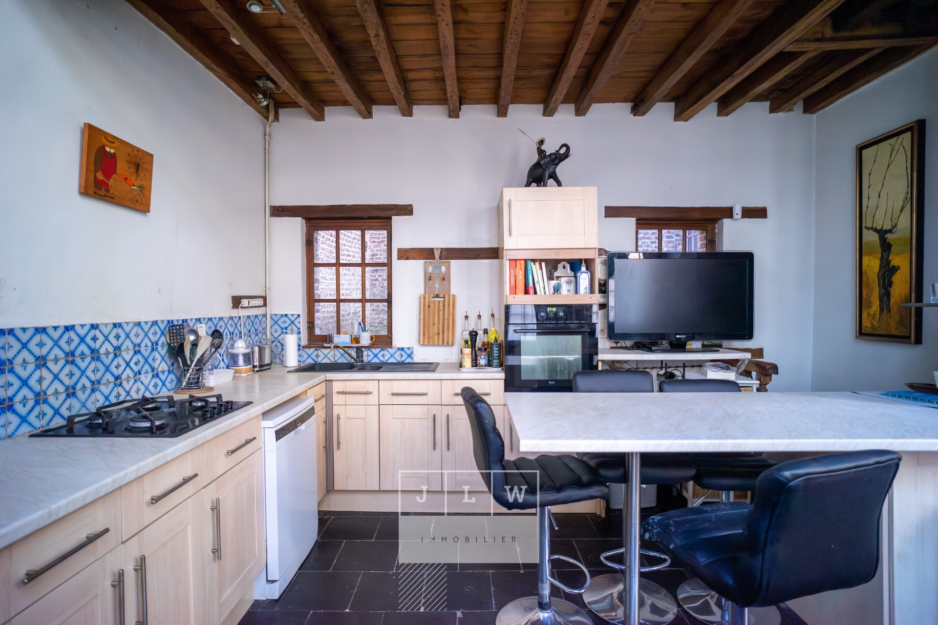 Maison fin xviiieme 150m2 cour et cave vieux lille Photo 3 - JLW Immobilier