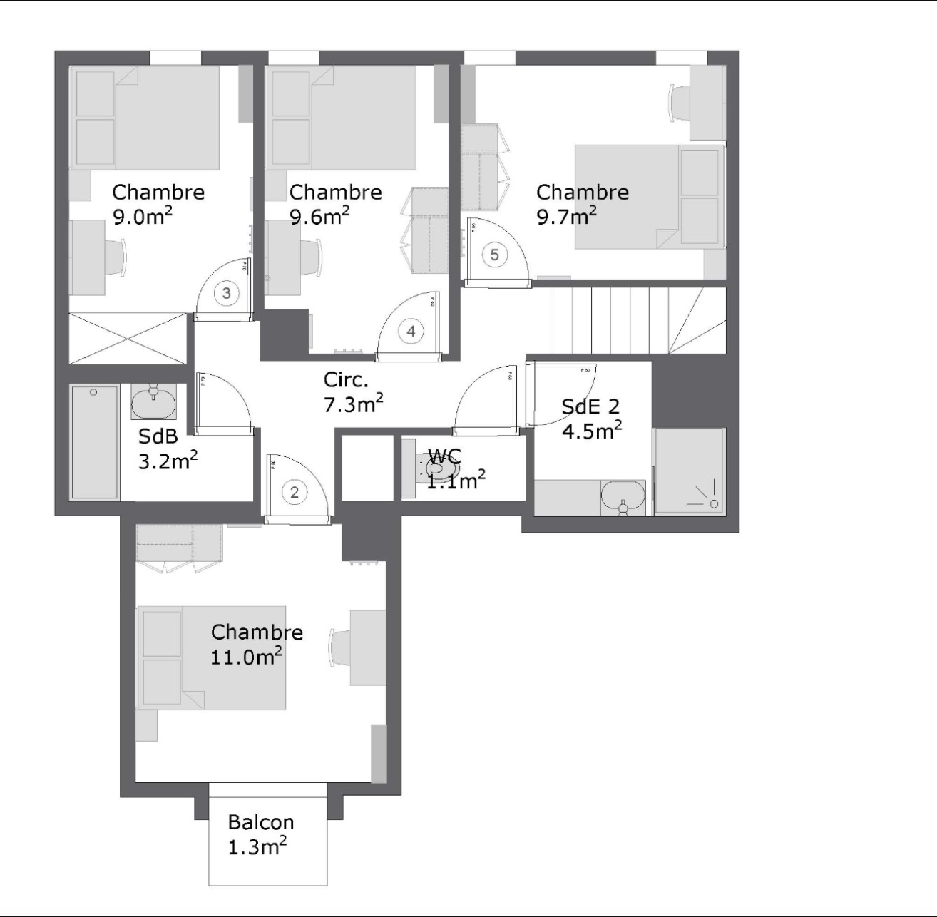 Hyper centre t6 avec cachet Photo 8 - JLW Immobilier