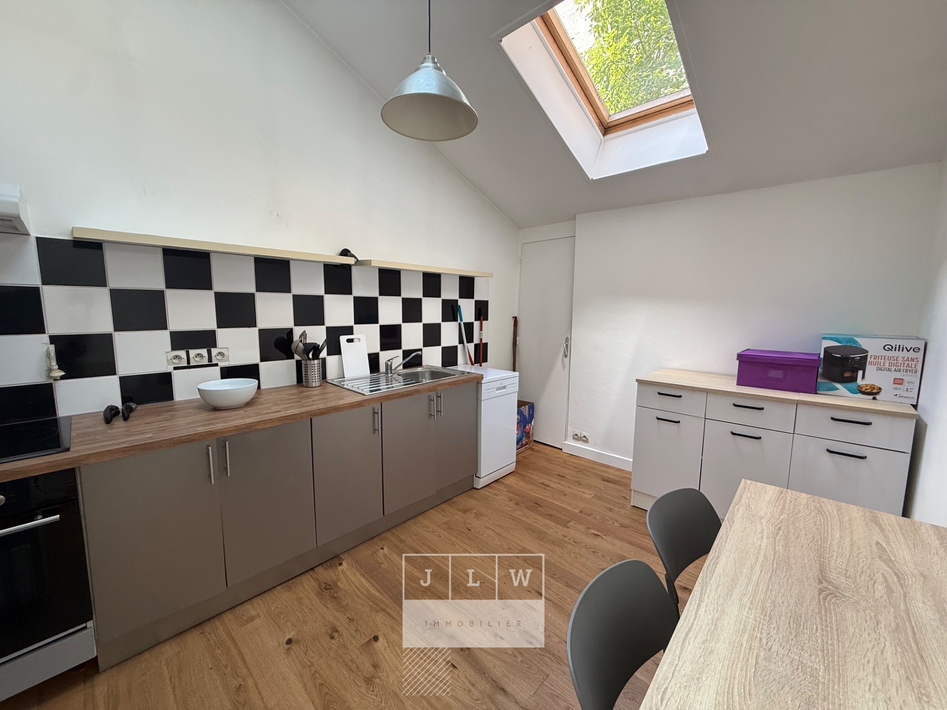 Aqrc ll152  maison deux chambres meublee colocation Photo 3 - JLW Immobilier