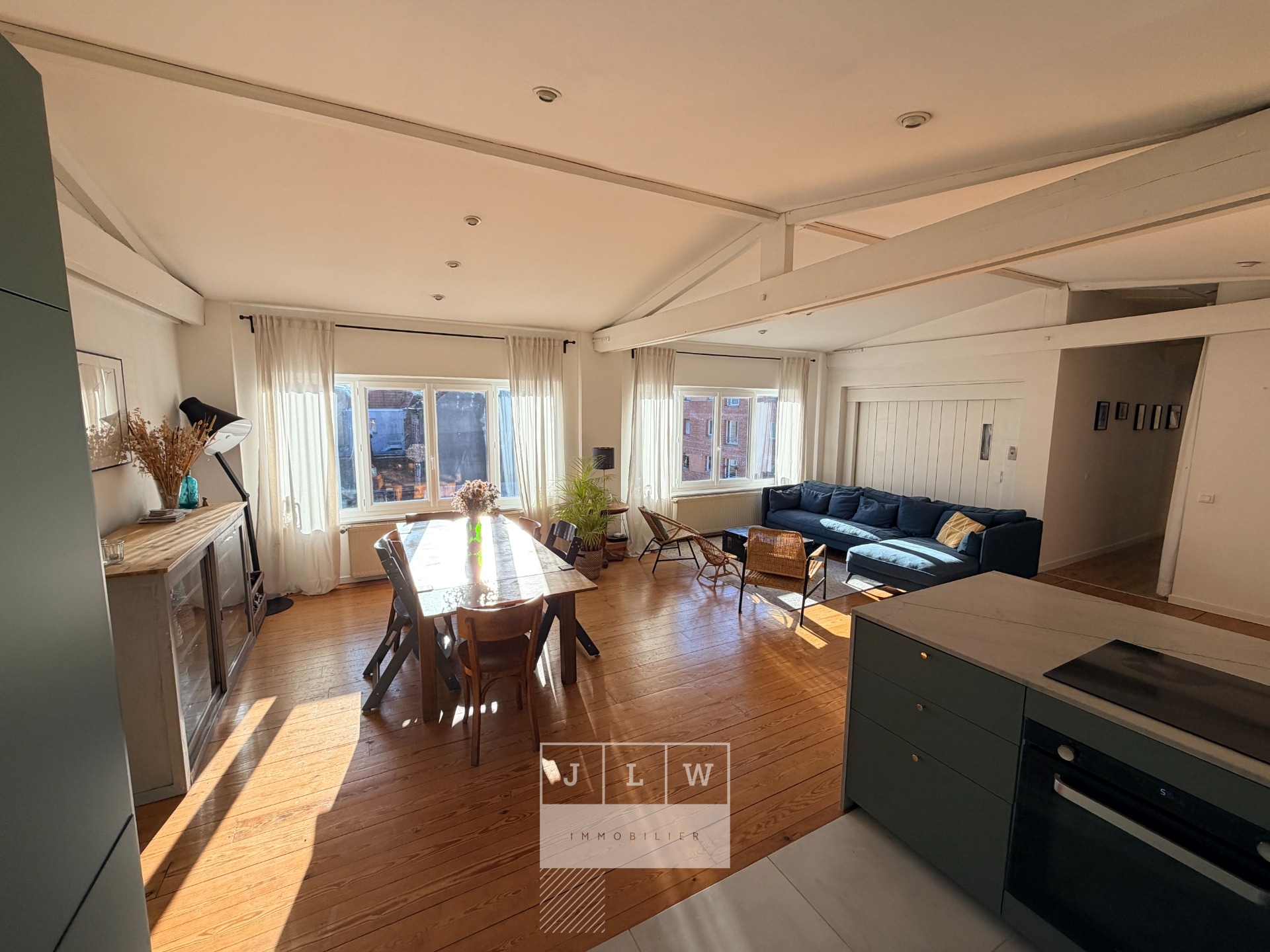 Asmt ll152  lille wazemmes appt 4 ch parking Photo 2 - JLW Immobilier