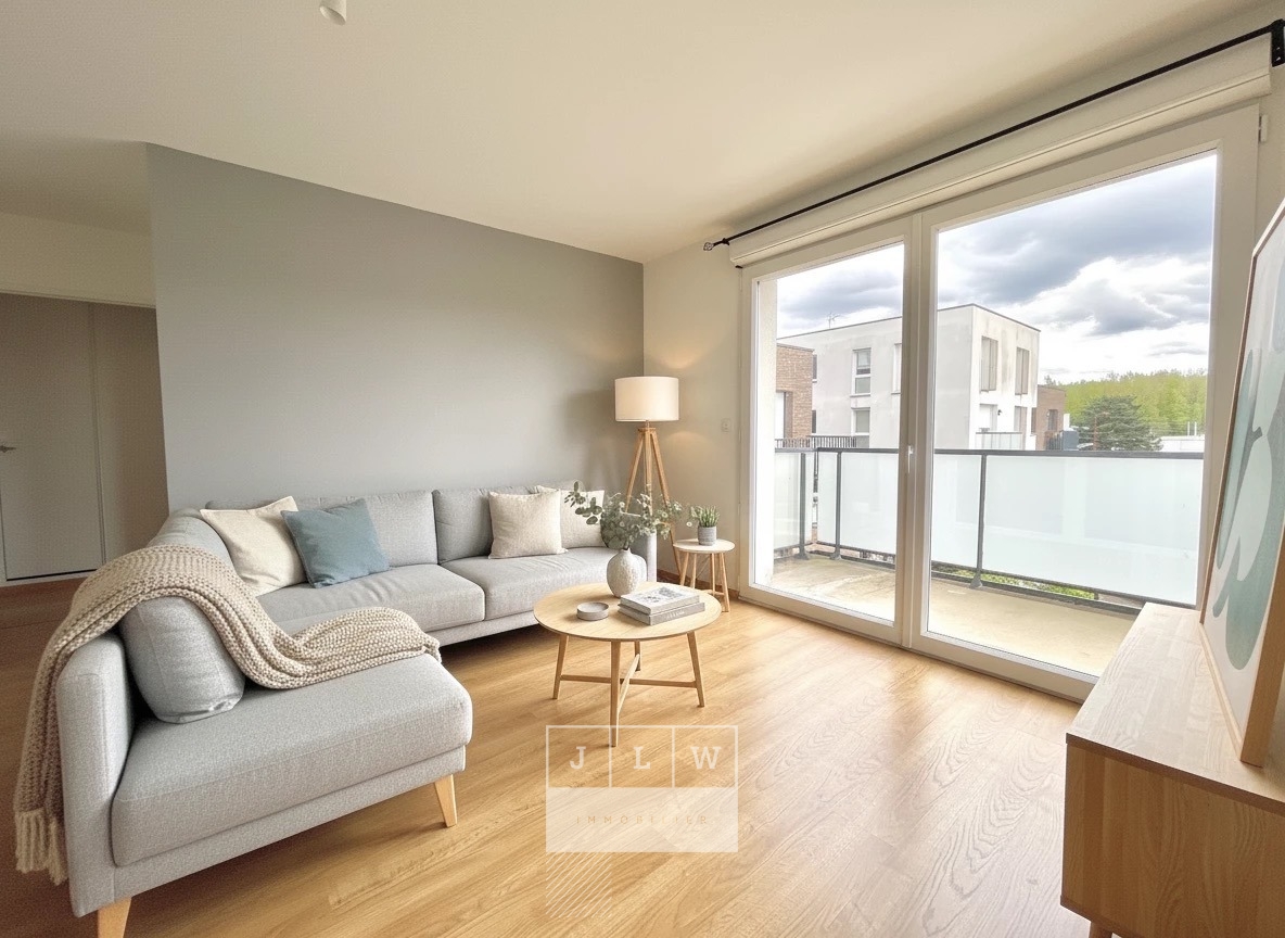 Marcq en baroeul t3 avec balcon et 2 places de parking Photo 1 - JLW Immobilier