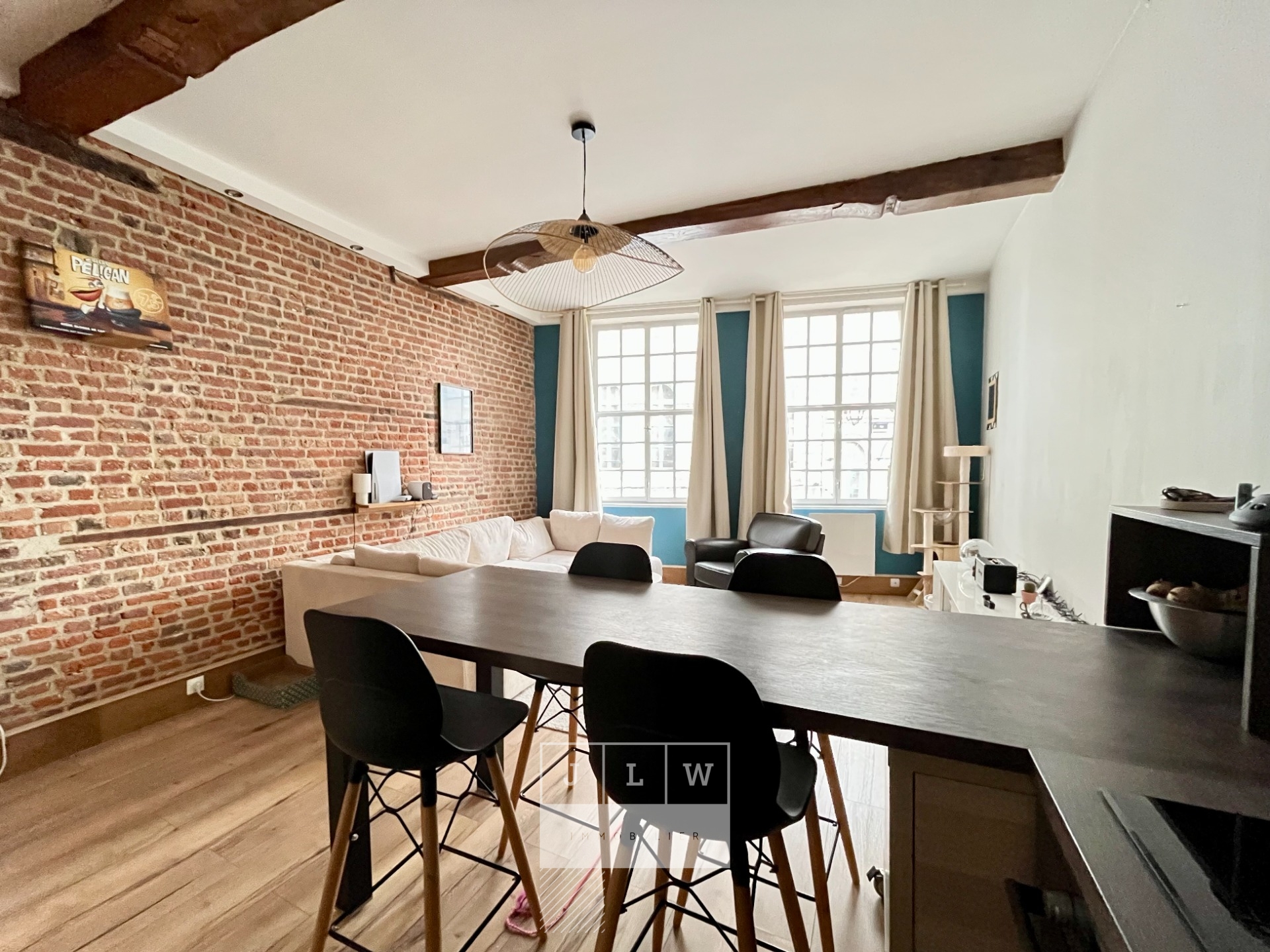 Vieux lille appartement de type 2 renove Photo 3 - JLW Immobilier