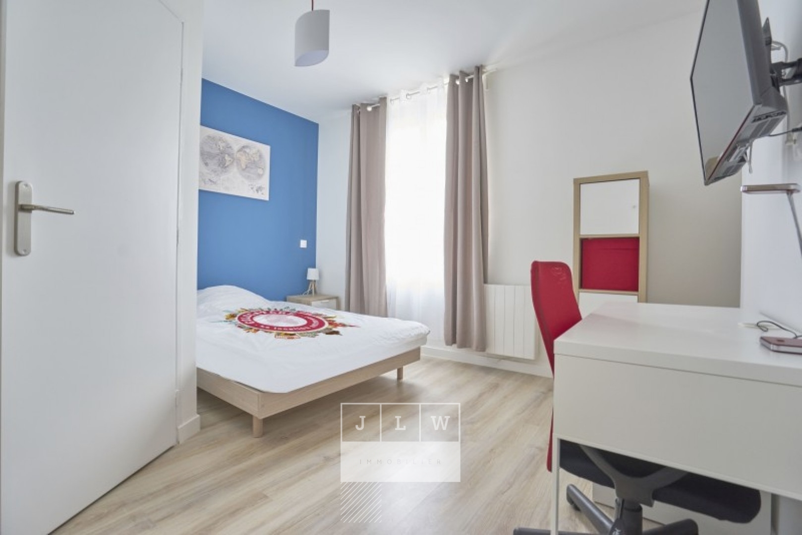 Aufh ll152 chambre meublee en colocation lomme Photo 1 - JLW Immobilier