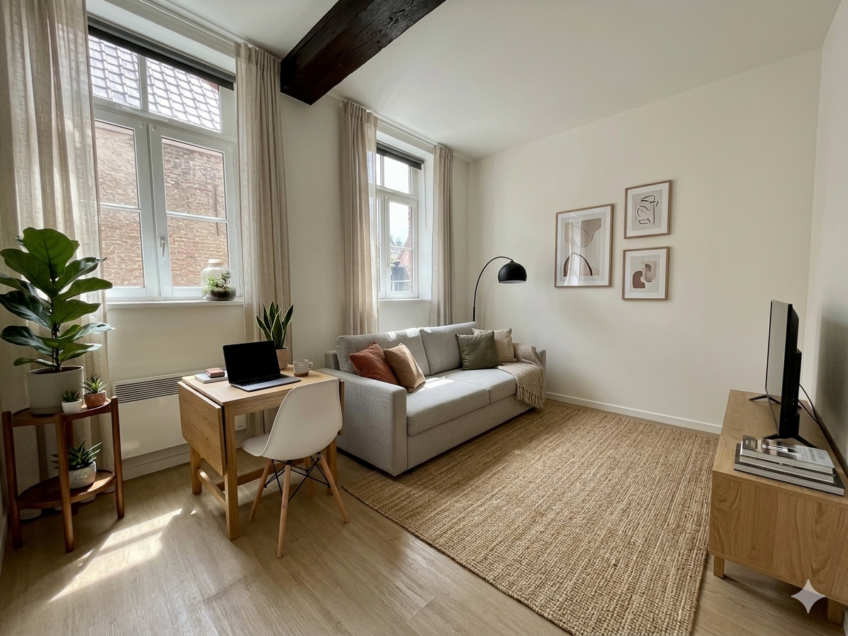 Vieux lille  studio lumineux de 20m Photo 1 - JLW Immobilier