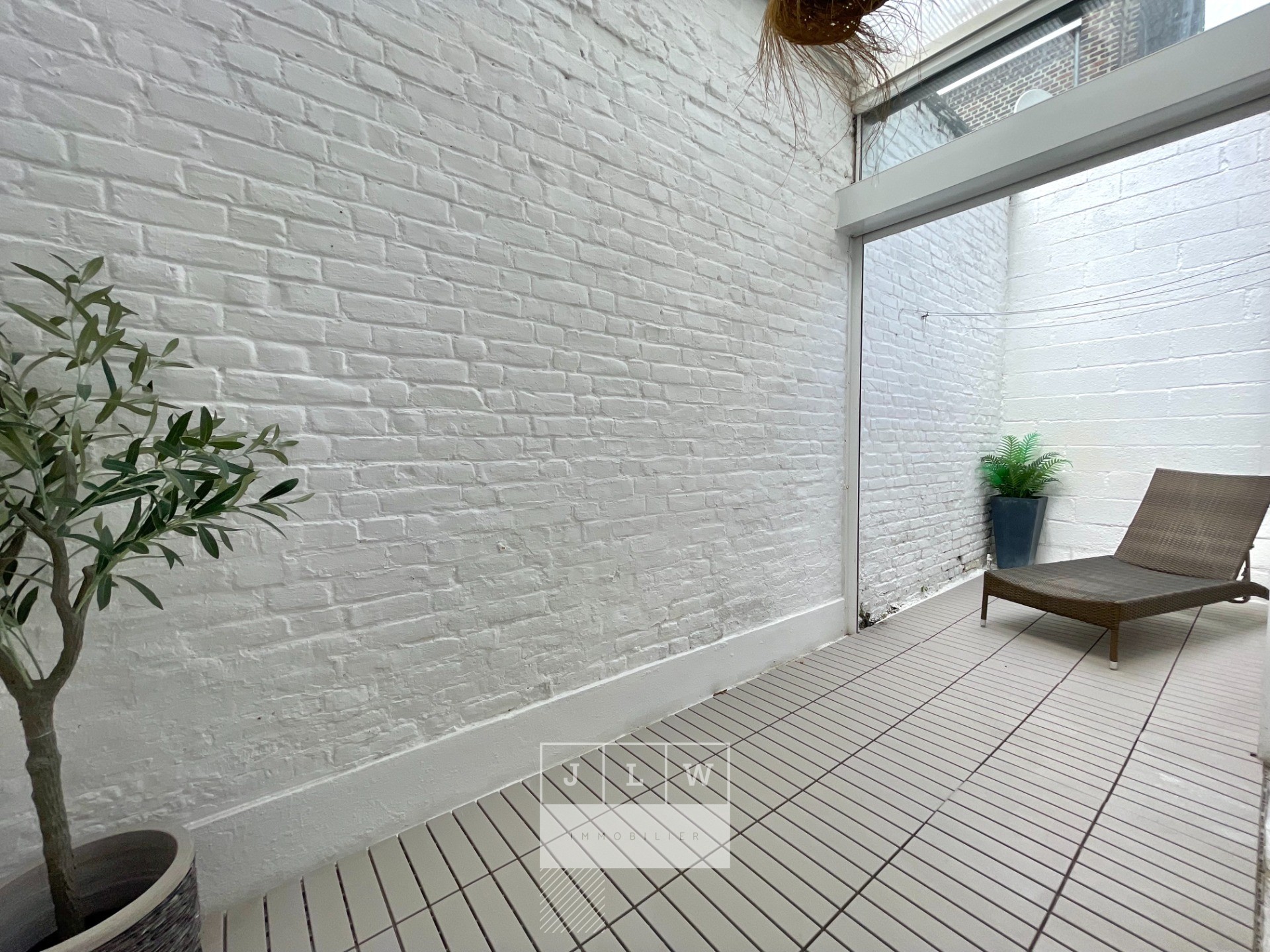 Tourcoing belle maison de ville avec exterieur Photo 12 - JLW Immobilier