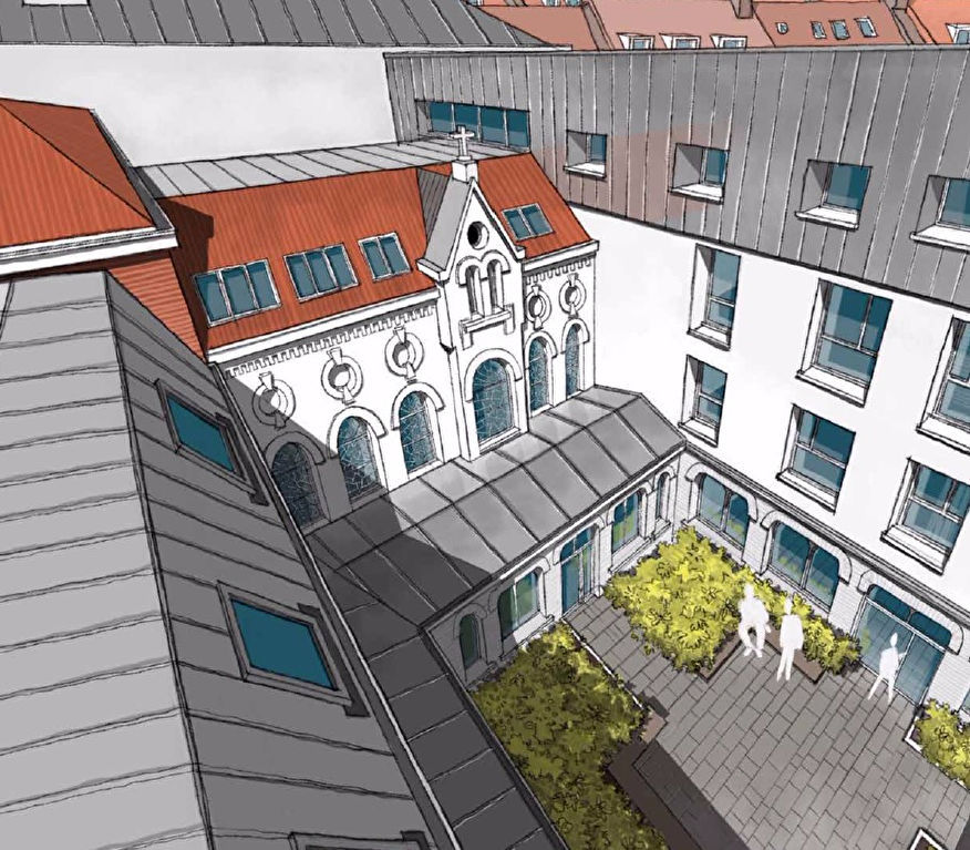 Lille les jardins du cloitre t4 avec terrasse et stationnement Photo 2 - JLW Immobilier Lille les jardins du cloitre t4 avec terrasse et stationnement Photo 2 - JLW Immobilier