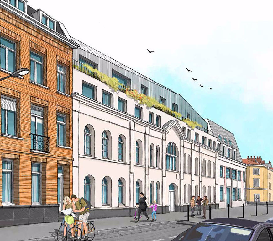 Lille les jardins du cloitre t4 avec terrasse et stationnement Photo 6 - JLW Immobilier Lille les jardins du cloitre t4 avec terrasse et stationnement Photo 6 - JLW Immobilier