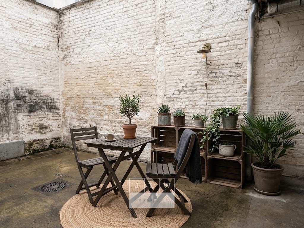 Ino sr123  t1bis rdc non meuble   cour   cave Photo 4 - JLW Immobilier