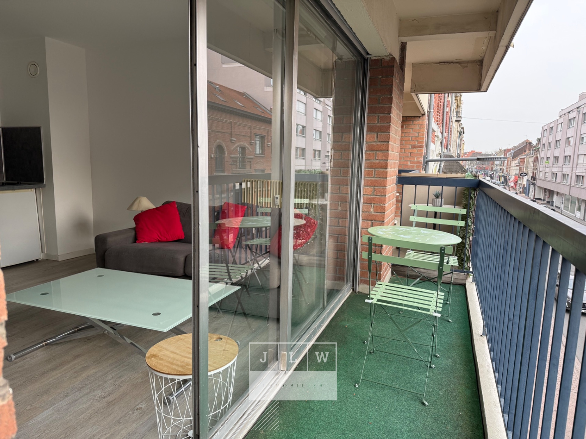 Jnw ll152 appartement lille t1 25 48 m2 meuble Photo 4 - JLW Immobilier
