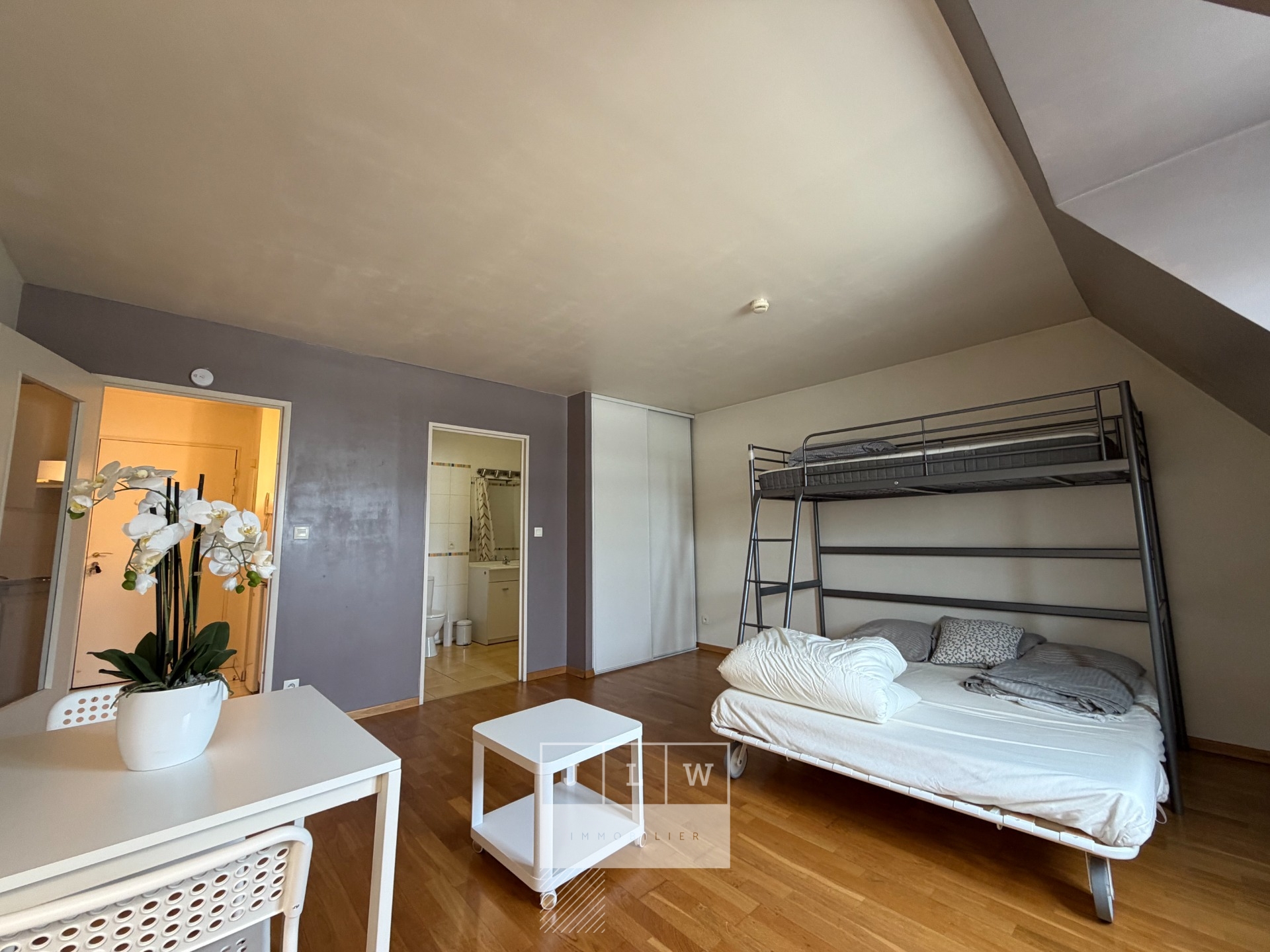 Jpi ll152 appartement lille 1 piece 30 m2  meuble Photo 2 - JLW Immobilier